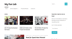 Desktop Screenshot of myfunlab.com
